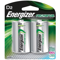 Rechargeable NiMH Batteries, D, 1.2 V R.M.G. Prévention