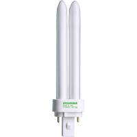 Tubes fluorescents compacts - Universel, 26 W, T4X2, 2700 K R.M.G. Prévention