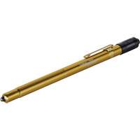 Lampe stylo Stylus, DEL, 11 lumens, Corps en Aluminium, piles AAAA, Compris R.M.G. Prévention