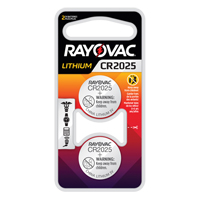 CR2025 Lithium Coin Cell Batteries, 3 V R.M.G. Prévention
