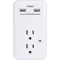 Prime&reg; USB Charger with Surge Protector R.M.G. Prévention