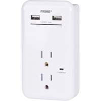 Prime&reg; USB Charger with Surge Protector R.M.G. Prévention