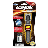 Vision HD Flashlight, LED, 400 Lumens, AA Batteries R.M.G. Prévention