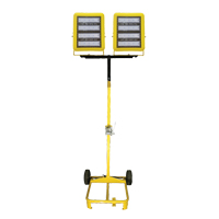 Dual-Head Cart with Winch, LED, 400 W, 60000 Lumens, Aluminum Housing R.M.G. Prévention