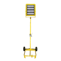 Single-Head Cart with Winch, LED, 200 W, 30000 Lumens, Aluminum Housing R.M.G. Prévention