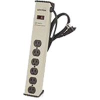 Surge Protector Strip, 6 Outlets, 900 J, 1500 W, 6' Cord R.M.G. Prévention