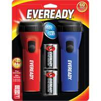 Trousse de lampe de poche &agrave; usage g&eacute;n&eacute;ral Eveready, DEL, 25 lumens, Piles D R.M.G. Prévention