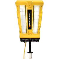 Syst&egrave;me avec t&ecirc;te d'&eacute;clairage modulaire et support, DEL, 24 W, 3000 lumens, Boîtier en Aluminium R.M.G. Prévention