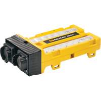 Syst&egrave;me avec t&ecirc;te d'&eacute;clairage modulaire et support, DEL, 24 W, 3000 lumens, Boîtier en Aluminium R.M.G. Prévention