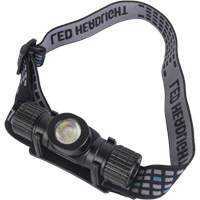 Lampe frontale magn&eacute;tique, DEL, 1100 lumens, 4.5 hres de fonctionnement, piles Rechargeable R.M.G. Prévention