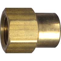 Reduced Pipe Coupling, Brass, 1/2" x 3/8" R.M.G. Prévention