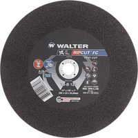 Ripcut™ Stainless Steel & Steel Cut-Off Wheel for Stationary Saws, 12" x 1/8", 1" Arbor, Type 1, Aluminum Oxide, 5100 RPM YC431 | R.M.G. Prévention