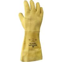 Gants pour usage g&eacute;n&eacute;ral 67NFW, 10/Grand, R&ecirc;vetement Latex de caoutchouc, Enveloppe en Coton R.M.G. Prévention